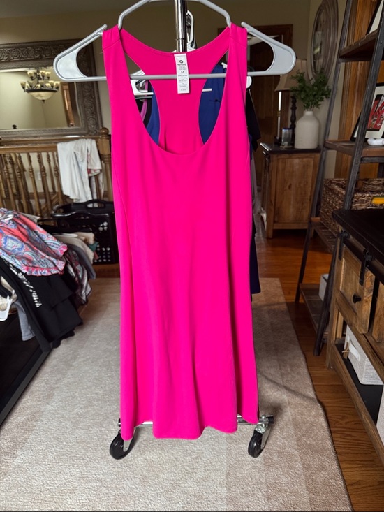 90 Degree By Reflex Dresses & Skirts - Bright Hot Pink Racerback Tank Dress